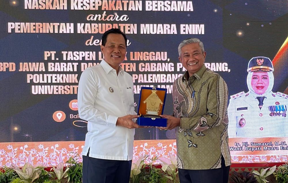 Rektor UBR  dan Bupati Muara Enim, H. Edison, S.H., M.Hum Sepakati Kerja Sama Tridharma Perguruan Tinggi